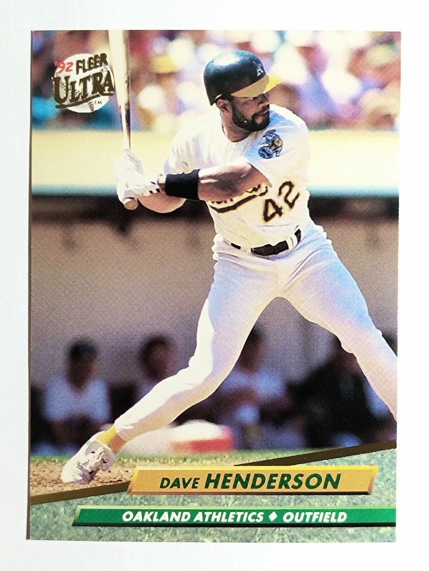 1992 Ultra #113 Dave Henderson