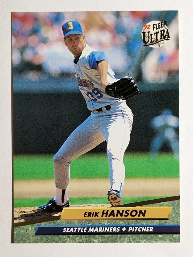 1992 Ultra #124 Erik Hanson
