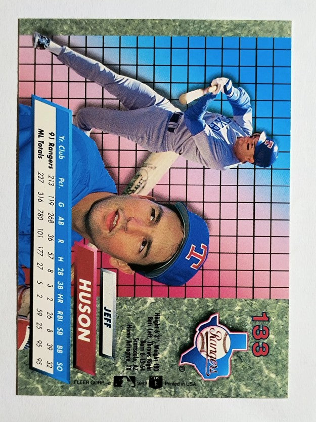 1992 Ultra #133 Jeff Huson