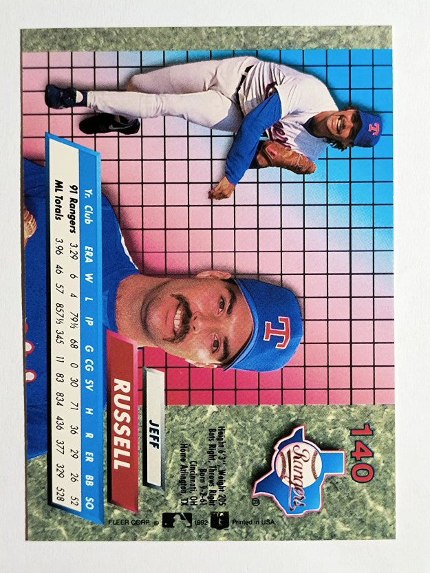 1992 Ultra #140 Jeff Russell