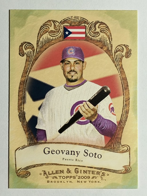 2009 Topps Allen and Ginter National Pride #NP4 Geovany Soto