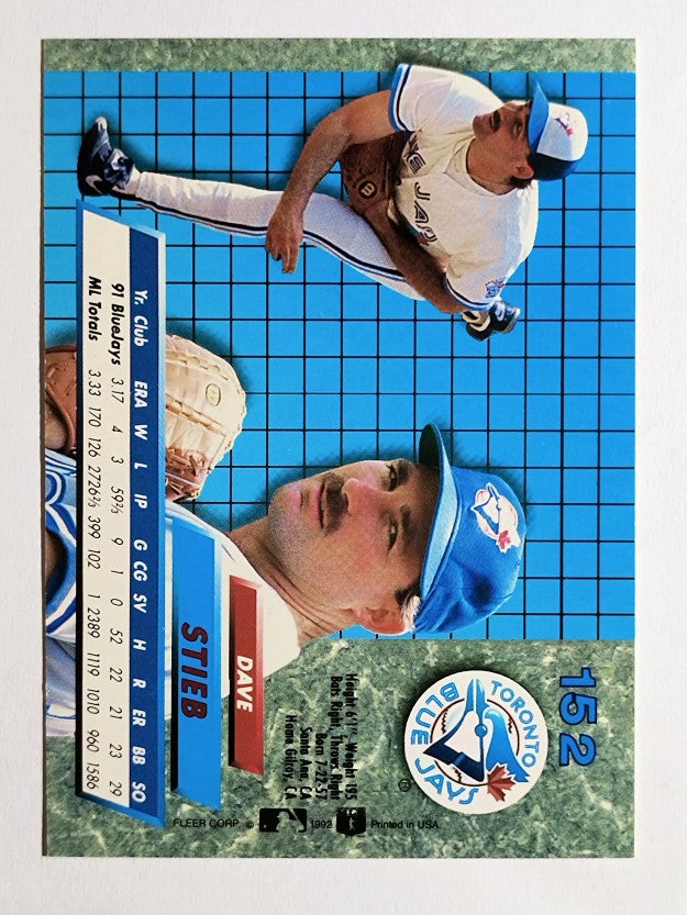 1992 Ultra #152 Dave Stieb