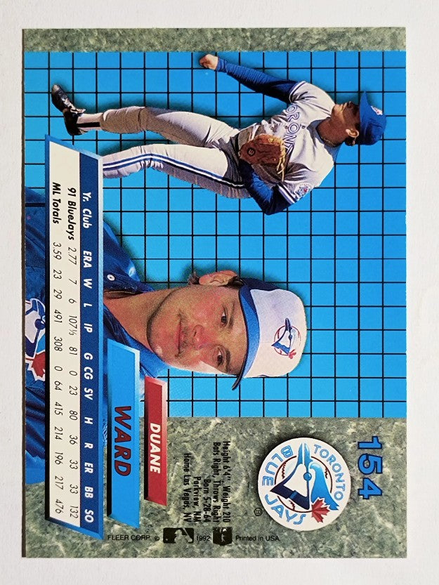 1992 Ultra #154 Duane Ward