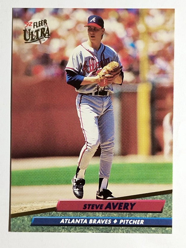 1992 Ultra #157 Steve Avery
