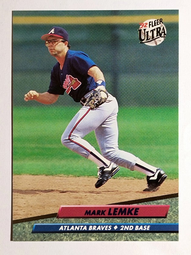 1992 Ultra #165 Mark Lemke