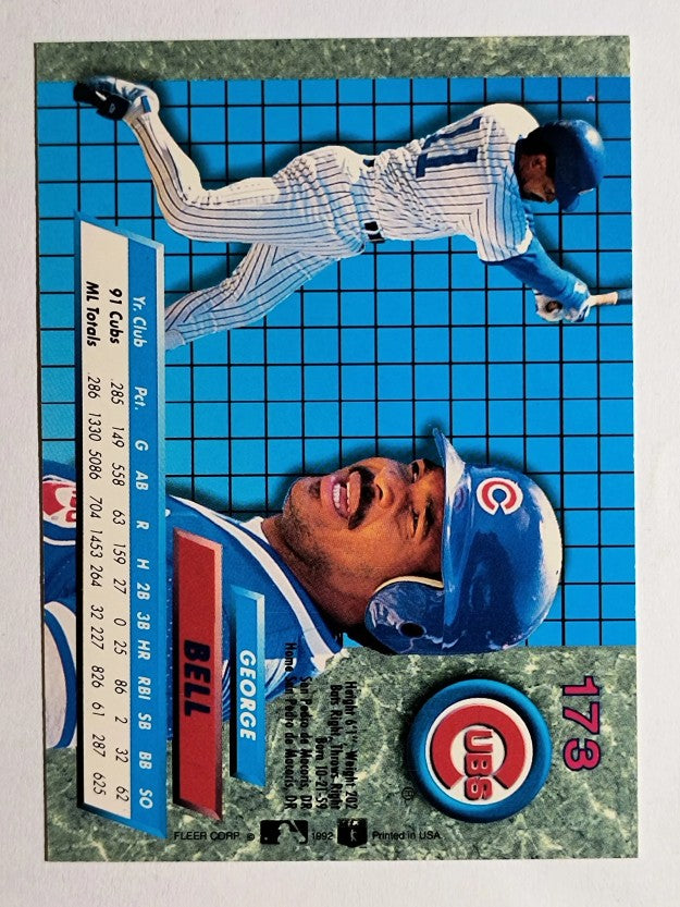 1992 Ultra #173 George Bell