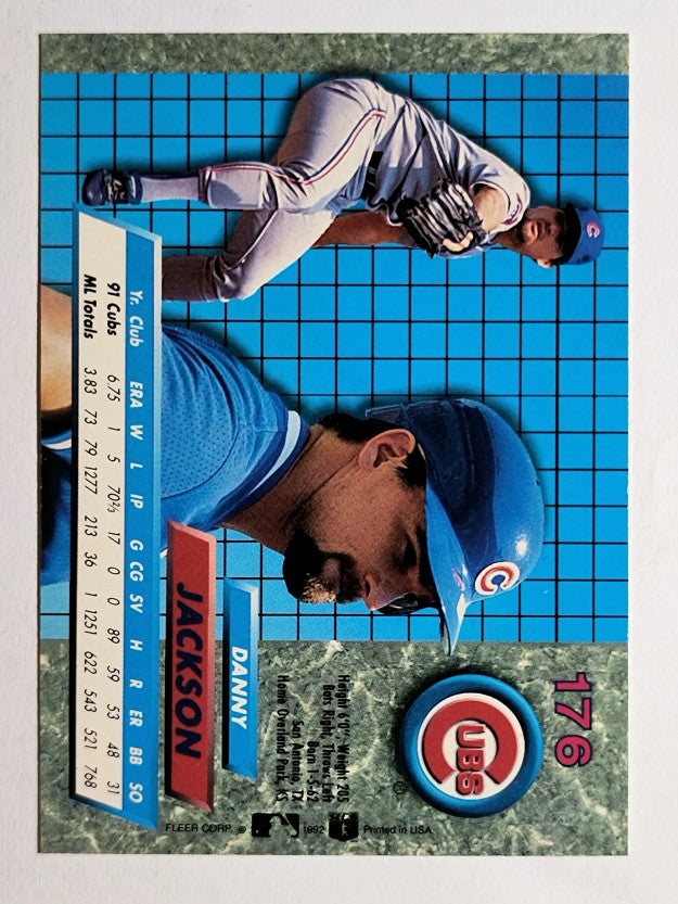 1992 Ultra #176 Danny Jackson