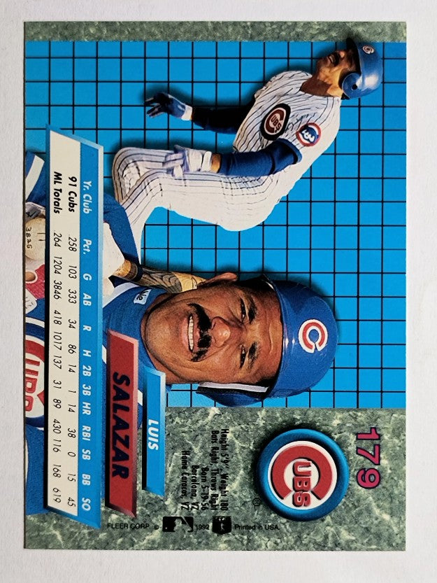 1992 Ultra #179 Luis Salazar