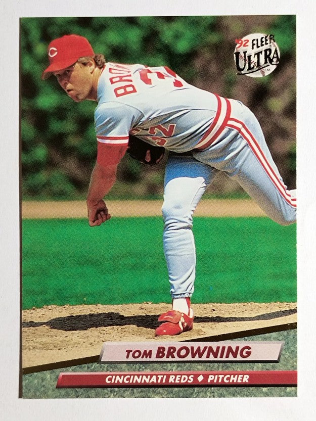 1992 Ultra #186 Tom Browning