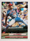 1992 Ultra #187 Rob Dibble