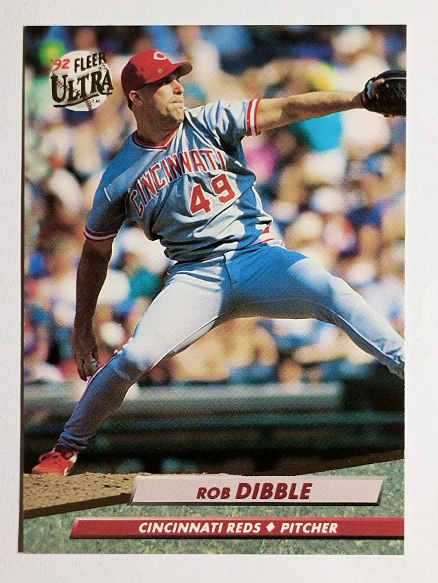 1992 Ultra #187 Rob Dibble