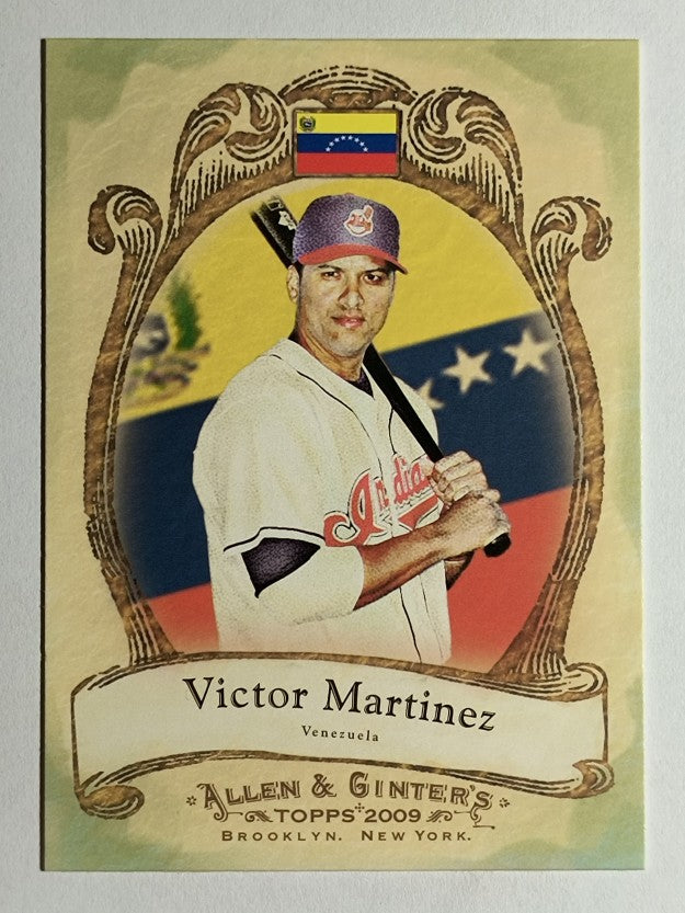 2009 Topps Allen and Ginter National Pride #NP57 Victor Martinez