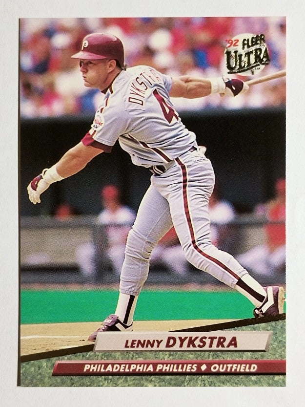 1992 Ultra #241 Len Dykstra