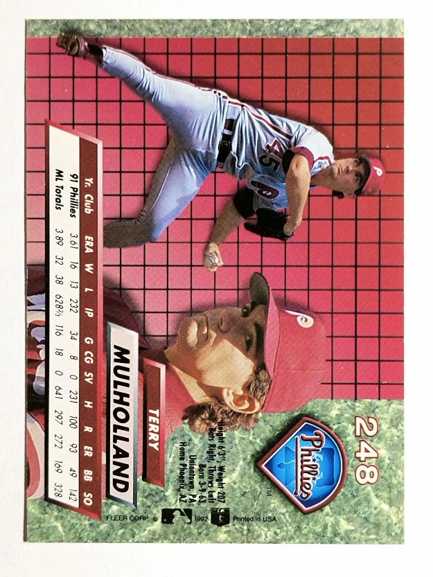 1992 Ultra #248 Terry Mulholland
