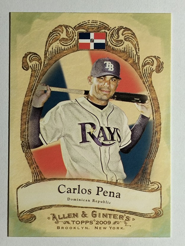 2009 Topps Allen and Ginter National Pride #NP70 Carlos Pena