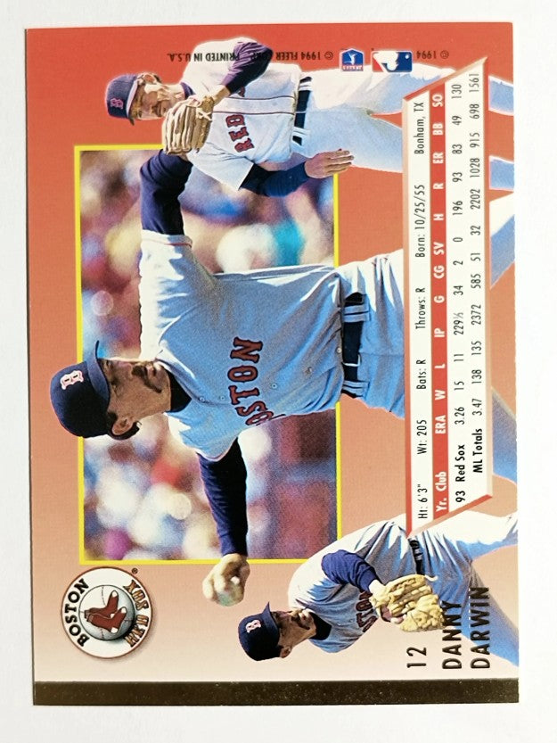 1994 Ultra #12 Danny Darwin
