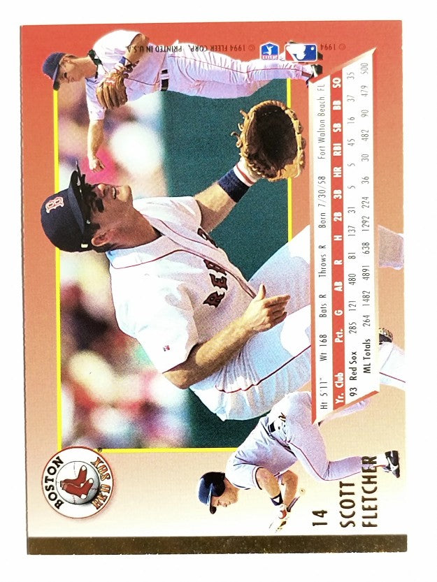 1994 Ultra #14 Scott Fletcher