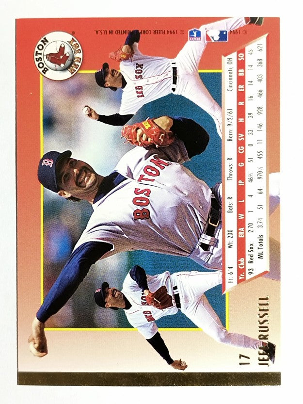 1994 Ultra #17 Jeff Russell