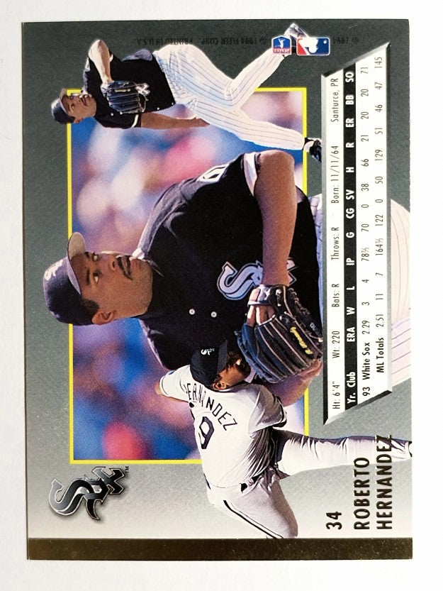 1994 Ultra #34 Roberto Hernandez
