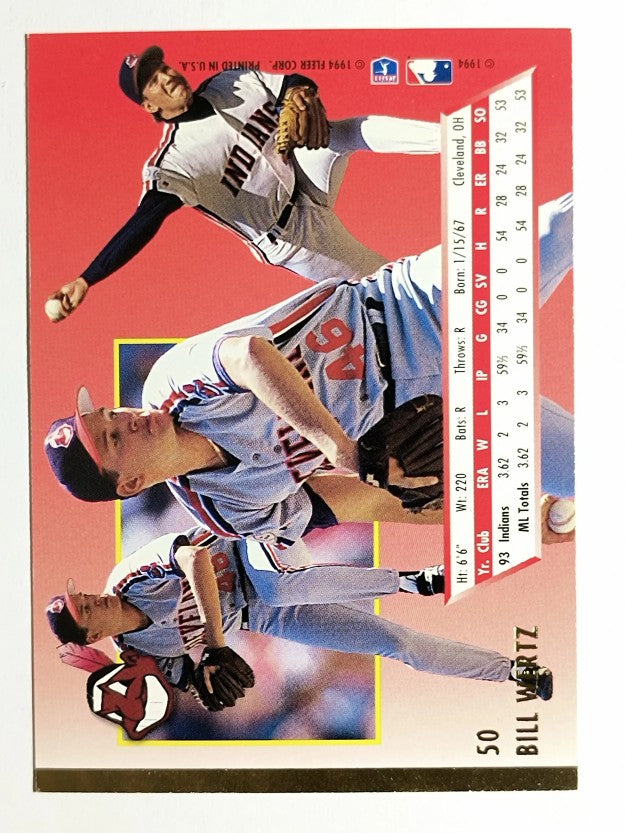 1994 Ultra #50 Bill Wertz