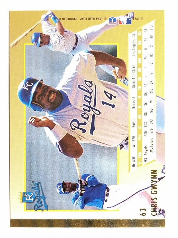 1994 Ultra #63 Chris Gwynn