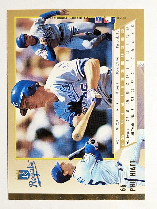 1994 Ultra #66 Phil Hiatt