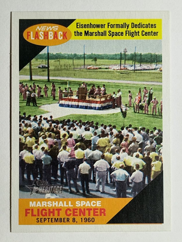 2009 Topps Heritage News Flashbacks #NF7 Marshall Space Flight Center