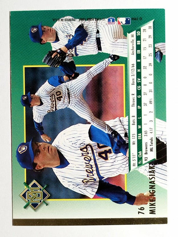 1994 Ultra #76 Mike Ignasiak