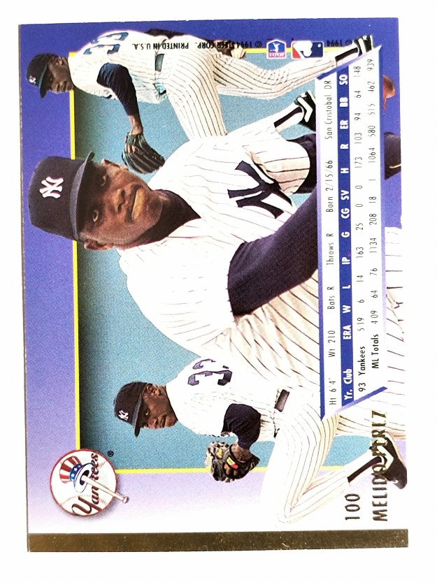 1994 Ultra #100 Melido Perez