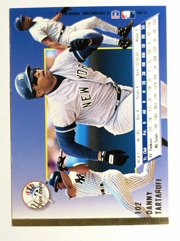 1994 Ultra #102 Danny Tartabull