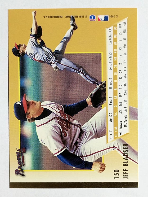 1994 Ultra #150 Jeff Blauser