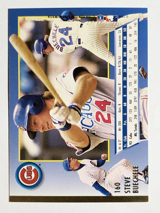 1994 Ultra #160 Steve Buechele