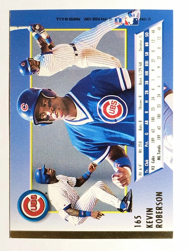 1994 Ultra #165 Kevin Roberson
