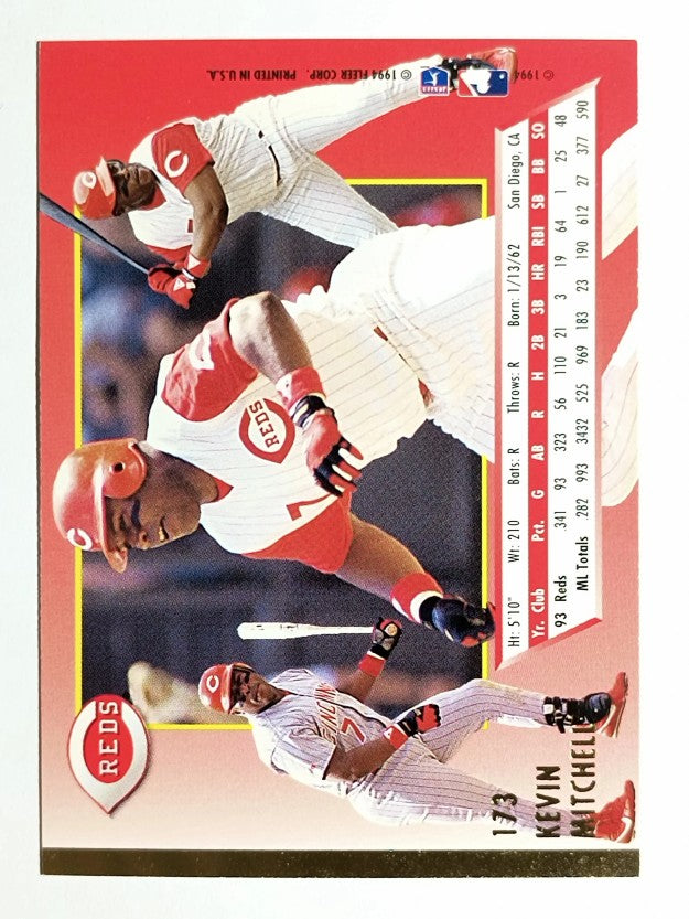 1994 Ultra #173 Kevin Mitchell