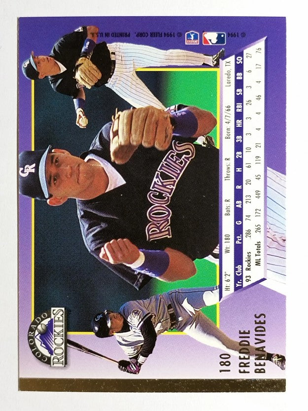 1994 Ultra #180 Freddie Benavides