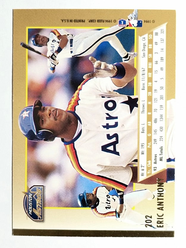 1994 Ultra #202 Eric Anthony