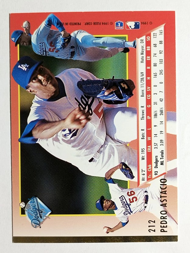 1994 Ultra #212 Pedro Astacio