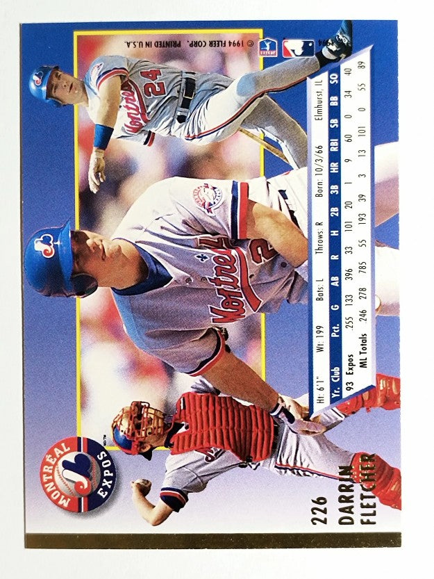 1994 Ultra #226 Darrin Fletcher