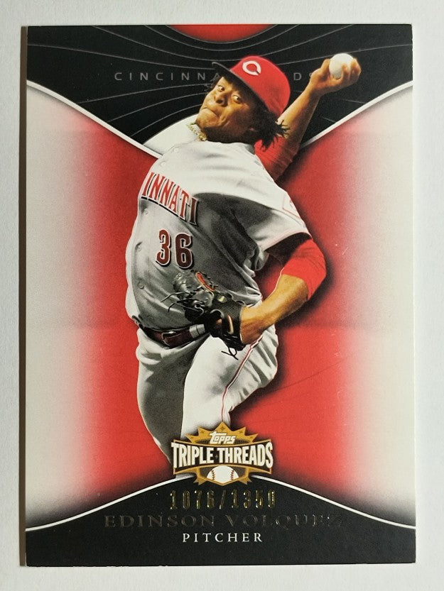 2009 Topps Triple Threads #6 Edinson Volquez