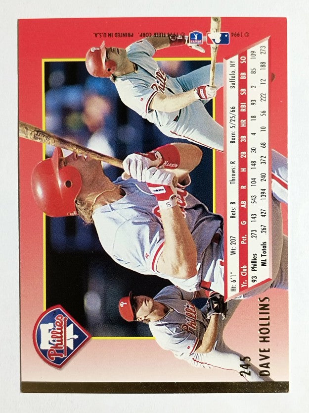 1994 Ultra #245 Dave Hollins