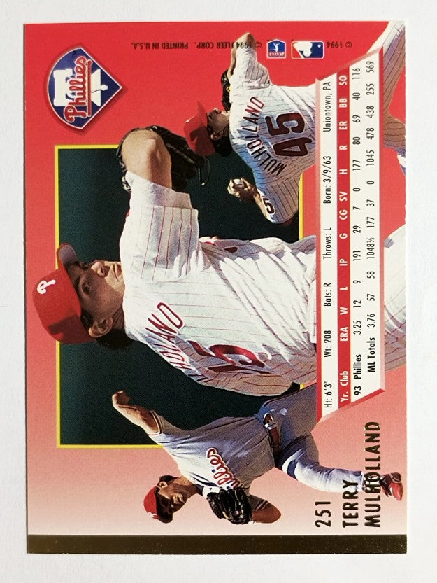 1994 Ultra #251 Terry Mulholland