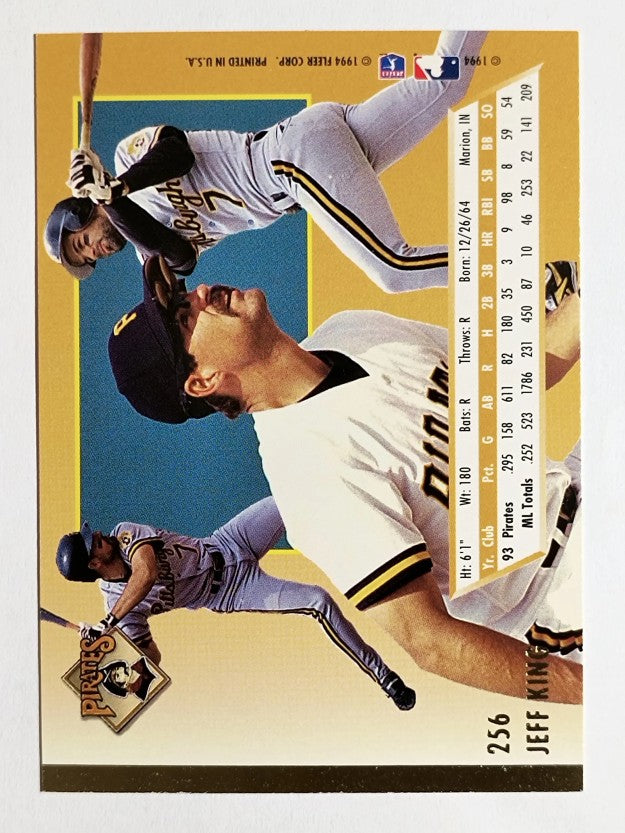 1994 Ultra #256 Jeff King