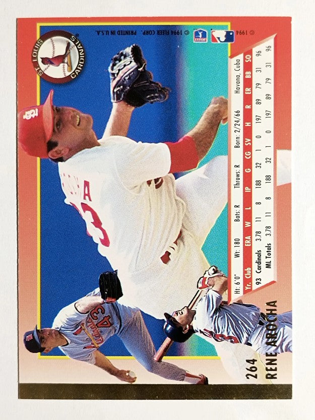 1994 Ultra #264 Rene Arocha