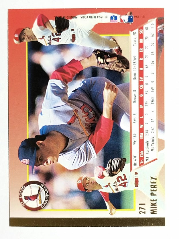 1994 Ultra #271 Mike Perez