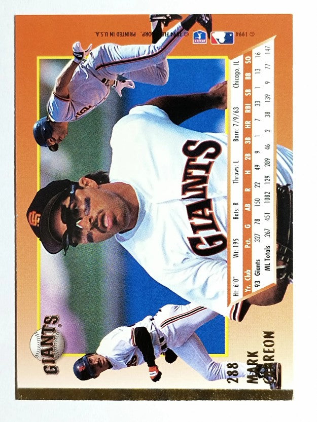 1994 Ultra #288 Mark Carreon