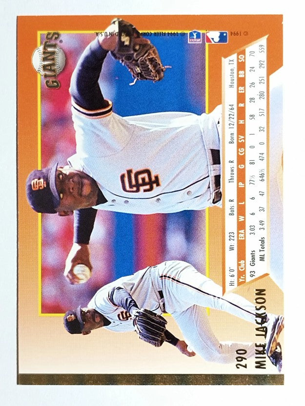 1994 Ultra #290 Mike Jackson