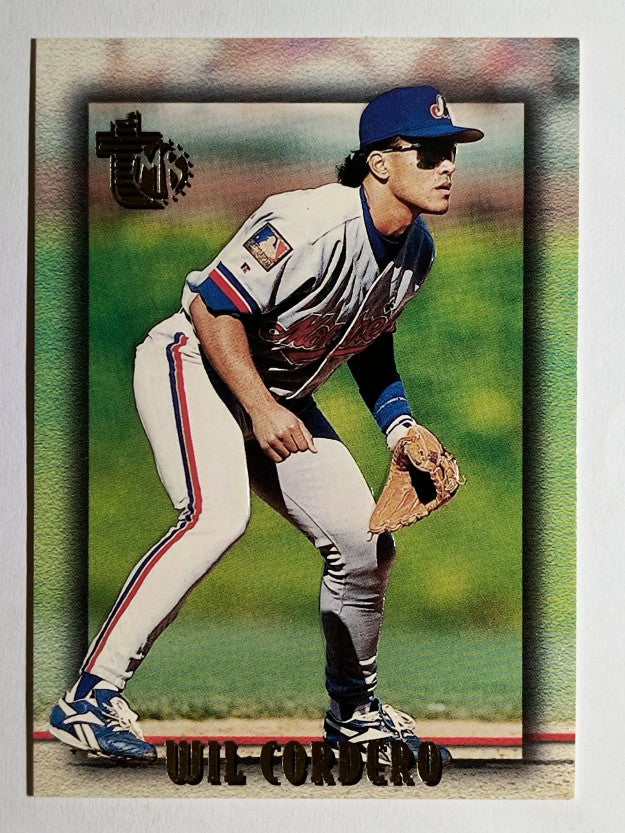 1995 Topps Embossed #85 Wil Cordero