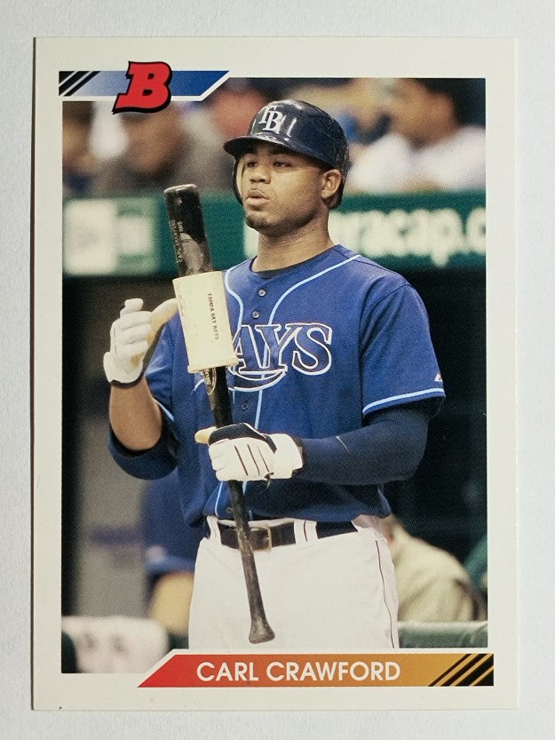 2010 Bowman 1992 Bowman Throwbacks #BT24 Carl Crawford