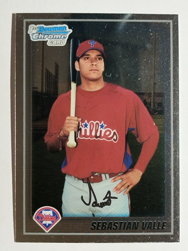 2010 Bowman Chrome Prospects #BCP16 Sebastian Valle