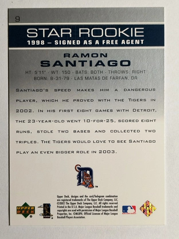 2003 Upper Deck #9 Ramon Santiago SR